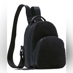 Calvin Klein Astatine Micro Mini Backpack, Black,One Size